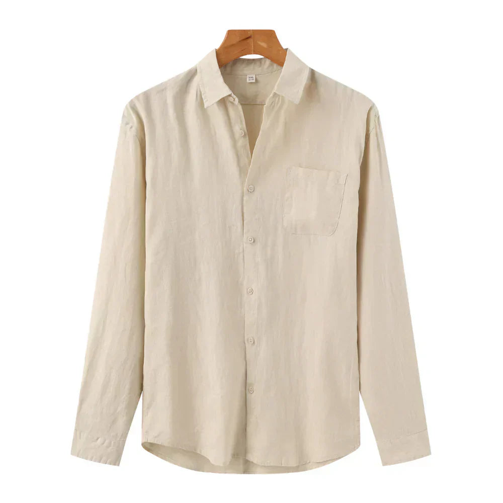 Bryan | Men's Linen Shirt - Cape Town Style