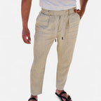 Liam | Men's Linen Trousers – Lightweight Heritage Fit