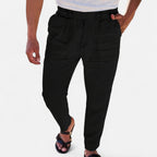 Liam | Men's Linen Trousers – Lightweight Heritage Fit