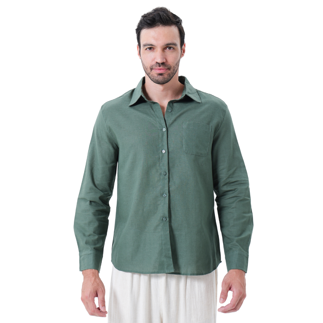 Bryan | Men's Linen Shirt - Cape Town Style