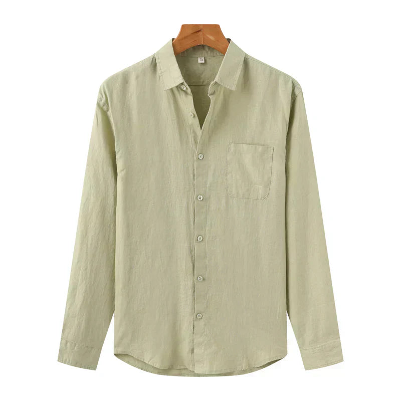 Bryan | Men's Linen Shirt - Cape Town Style