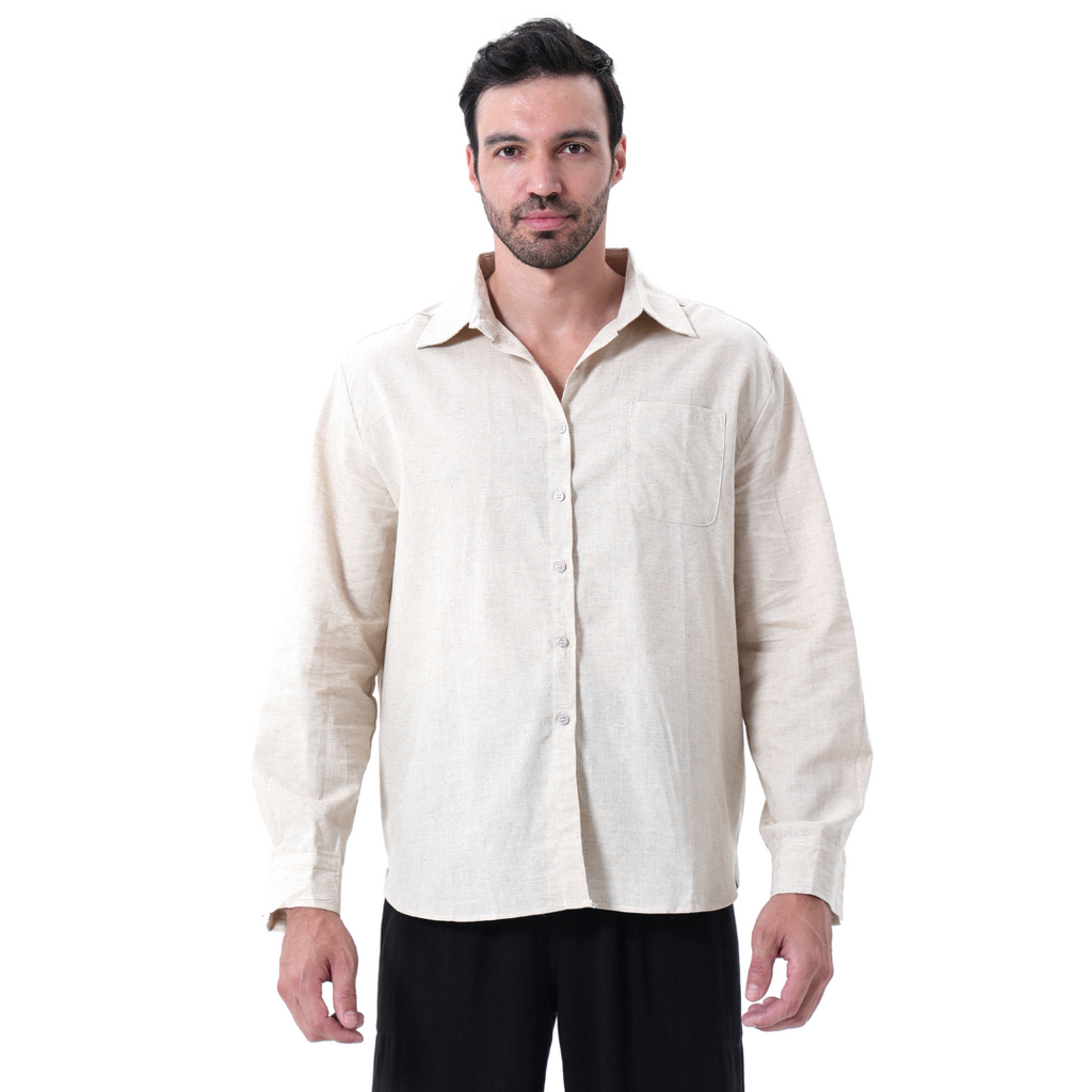 Bryan | Men's Linen Shirt - Cape Town Style