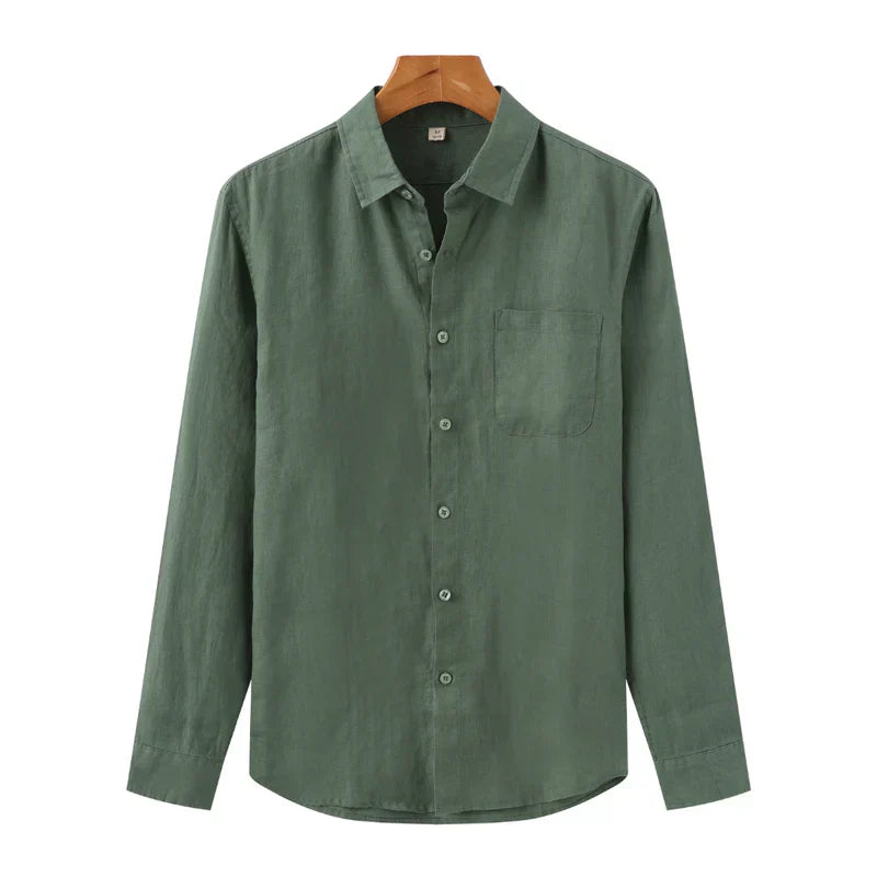 Bryan | Men's Linen Shirt - Cape Town Style