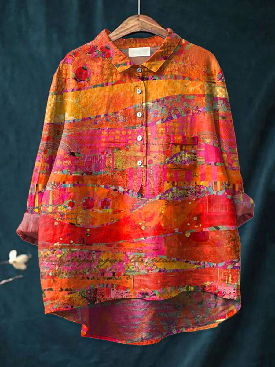 Catherine | Women's Linen Blouse