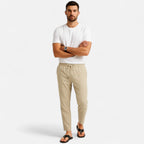 Liam | Men's Linen Trousers – Lightweight Heritage Fit