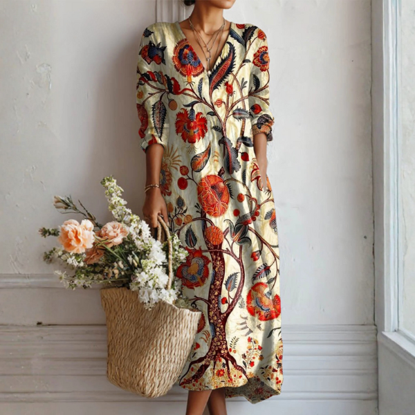 Kendra | Women's Bohemian Floral Dress