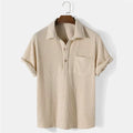 Cole | Men's Waffle Terry Casual Shirt