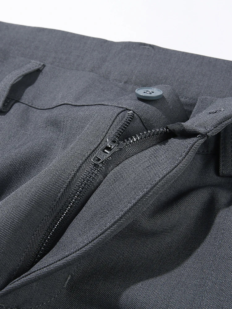 Phill | Men's Straight Cut Pleated Trousers