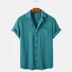 Cole | Men's Waffle Terry Casual Shirt