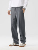 Phill | Men's Straight Cut Pleated Trousers