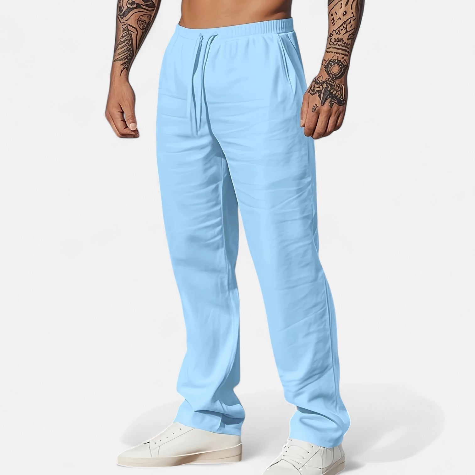 Lauvin | Men's Linen Trousers – Relaxed Heritage Style