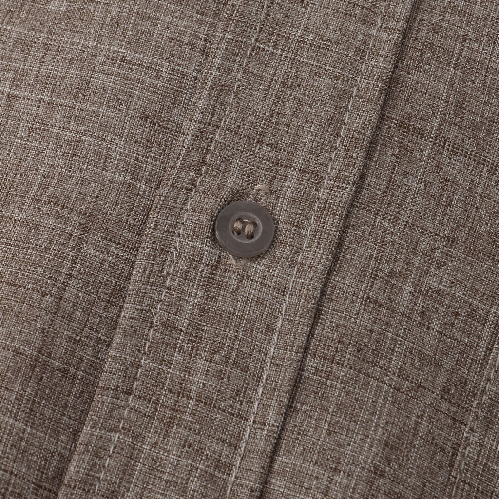 Benjamin | Men's Solid Cotton Button-Up Shirt